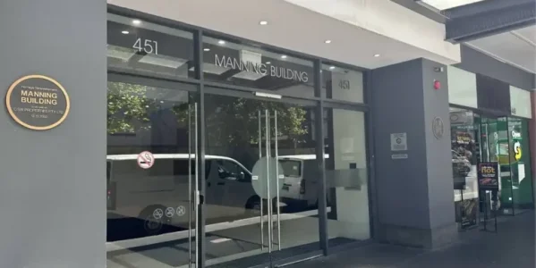 Manning Building Entrance